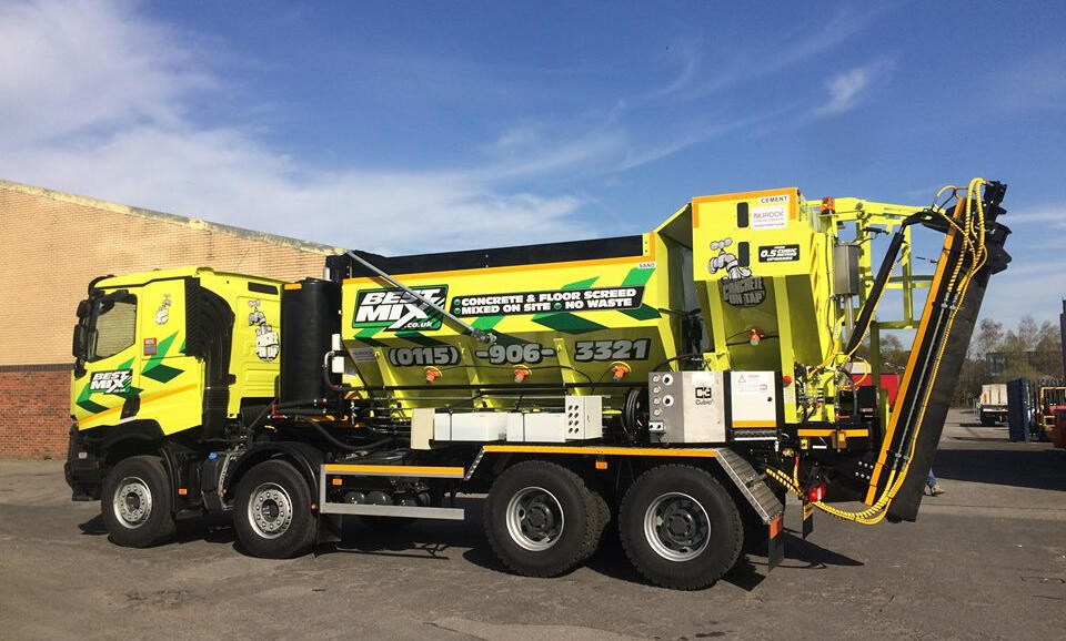 Mobile Volumetric Concrete Mixer